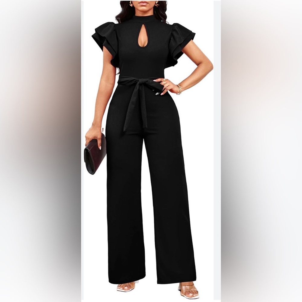 NWT SXCLUB Elegant Black Maxi Dress